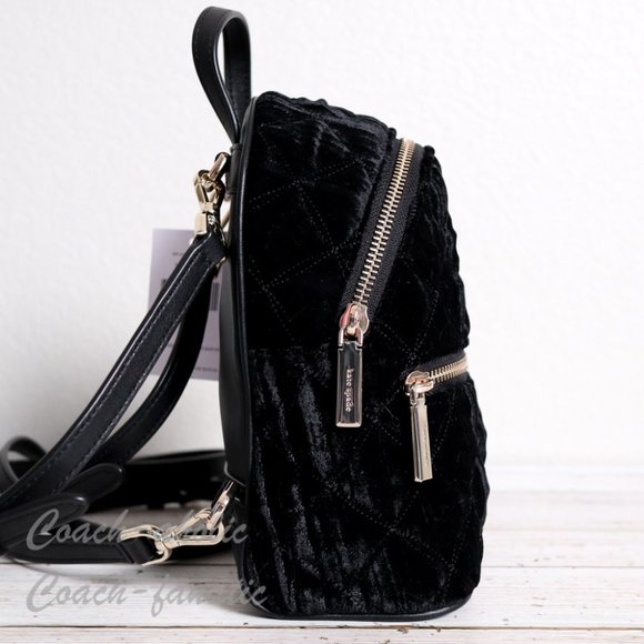 kate spade Bags Nwt Kate Spade Natalia Velvet Mini Backpack Poshmark